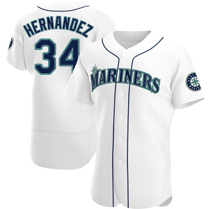 Outerstuff Felix Hernandez Seattle Mariners #34 Navy Blue Kids Team Leader  Jersey