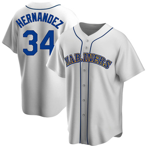 New Majestic Seattle Mariners Felix Hernandez Baseball Jersey Replica –  PremierSports