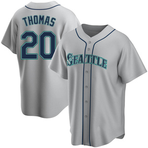 Seattle Mariners Gray Road Jersey by Nike