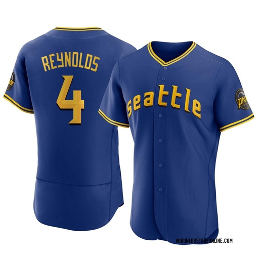 Youth Harold Reynolds Seattle Mariners Replica Cream Alternate Jersey