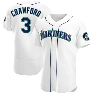 J. P. Crawford signed seattle mariners cream jersey autographed auto JSA XL  48