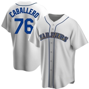 Women's Seattle Mariners Jose Caballero Replica Royal 2023 City Connect  Jersey