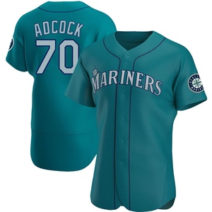 Ty Adcock Men's Nike White Seattle Mariners Home Replica Custom Jersey Size: Extra Large