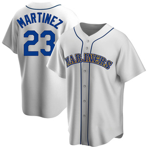 Men's Tino Martinez Seattle Mariners Name and Number Banner Wave T