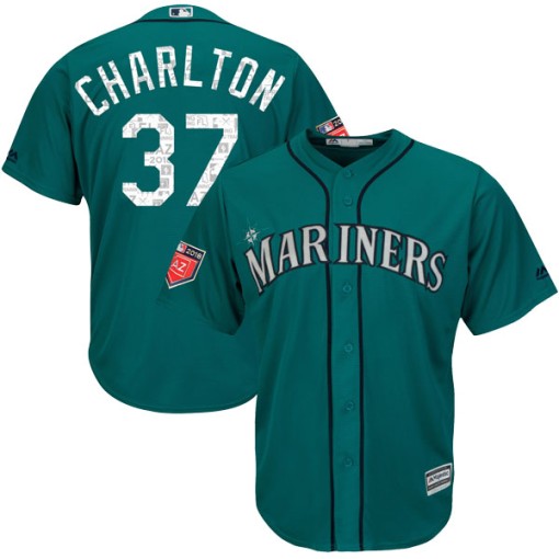 Men's Majestic Black Seattle Mariners Big & Tall Fashion Jersey